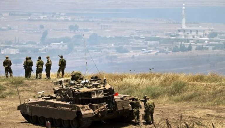 قوات جيش الاحتلال الإسرائيلي في هضبة الجولان - أرشيفية