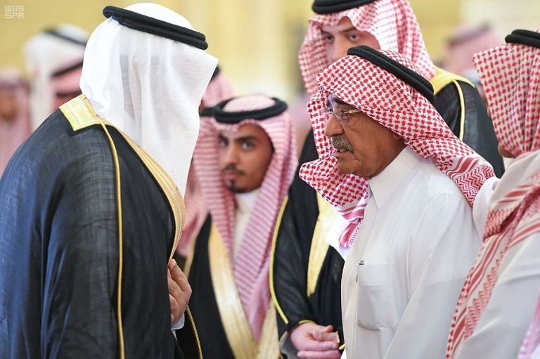 تشييع جثمان الأمير منصور بن مقرن بن عبدالعزيز