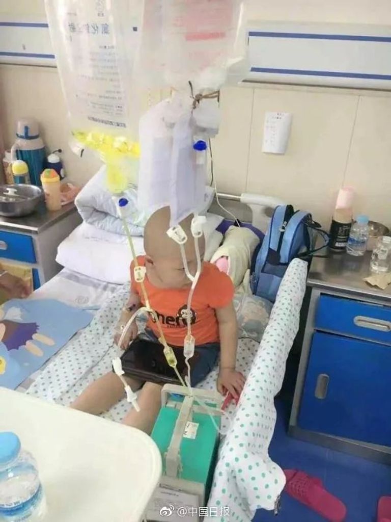 حفل زفاف لطفل مريض بالسرطان