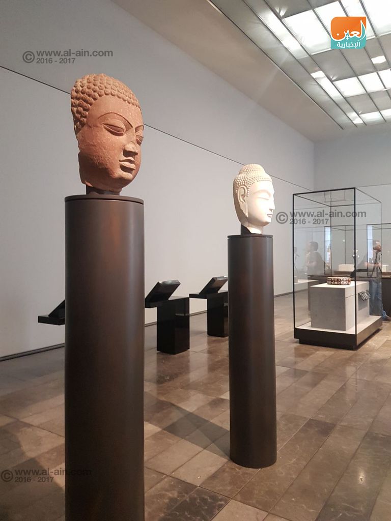 خلال المؤتمر الصحفي الخاص باللوفر أبوظبي