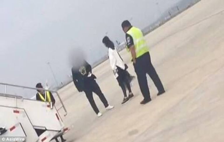 طائرة للخطوط الجوية القطرية