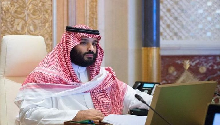ولي العهد السعودي خلال الاجتماع