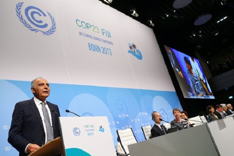 الجلسة الافتتاحية لمؤتمر المناخ في بون