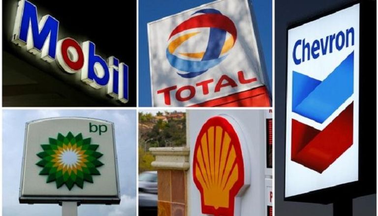 صورة لشعارات 5 من أكبر شركات النفط - رويترز