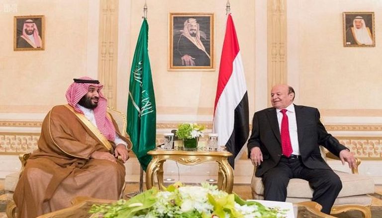 ولي العهد السعودي والرئيس اليمني 