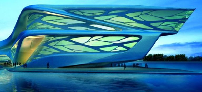 التصميم المعماري لدار المسارح والفنون