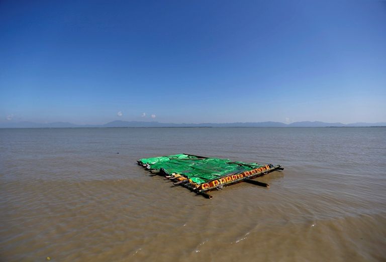 الروهينجا على متن الطوافة