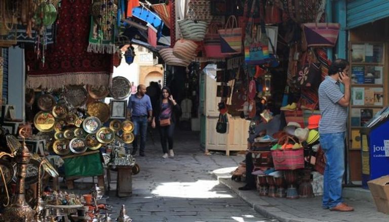سوق في تونس-أرشيفية