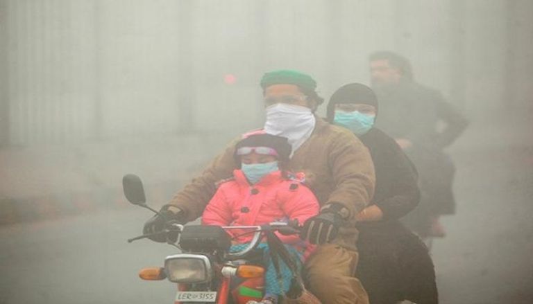 الضباب الدخاني في لاهور