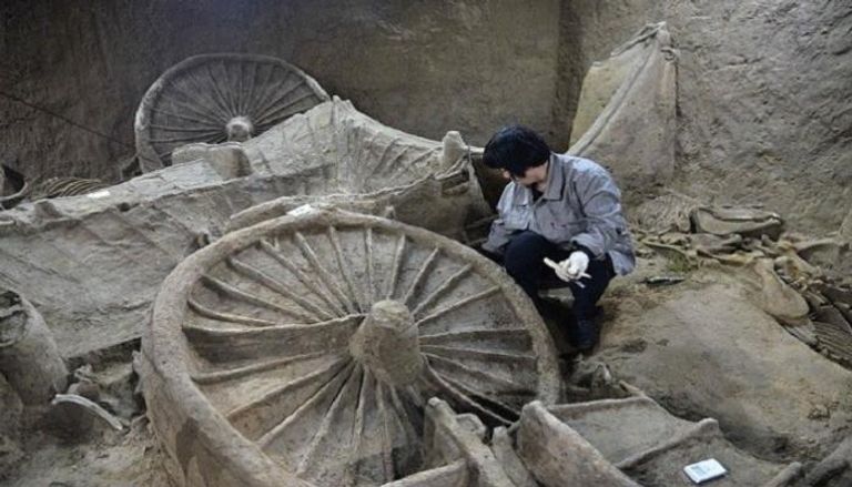 اكتشاف مقبرة أثرية في الصين