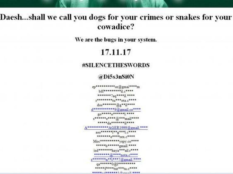 قراصنة يخترقون وكالة أنباء لتنظيم داعش الإرهابي