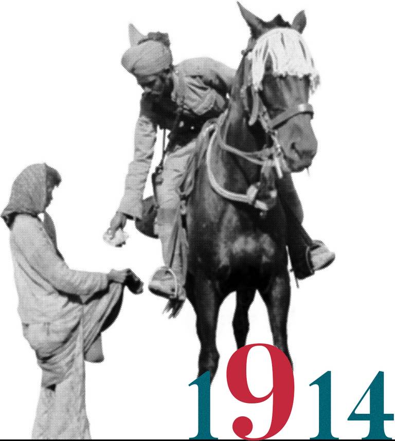 بريطانيون يزورون قبور الجنود المسلمين بفرنسا