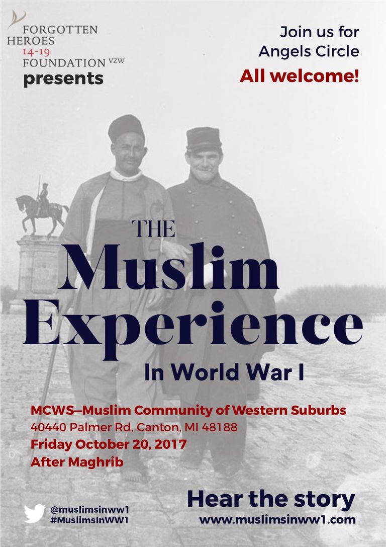 بريطانيون يزورون قبور الجنود المسلمين بفرنسا