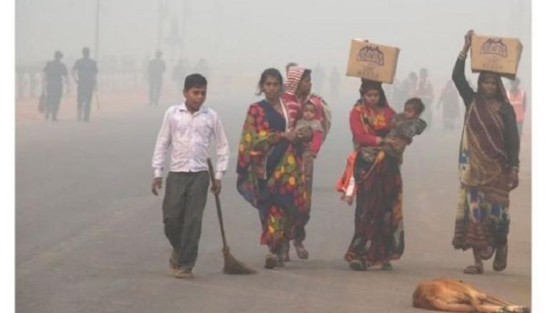 تفاقم تلوث الهواء في موسم الحصاد بالهند 