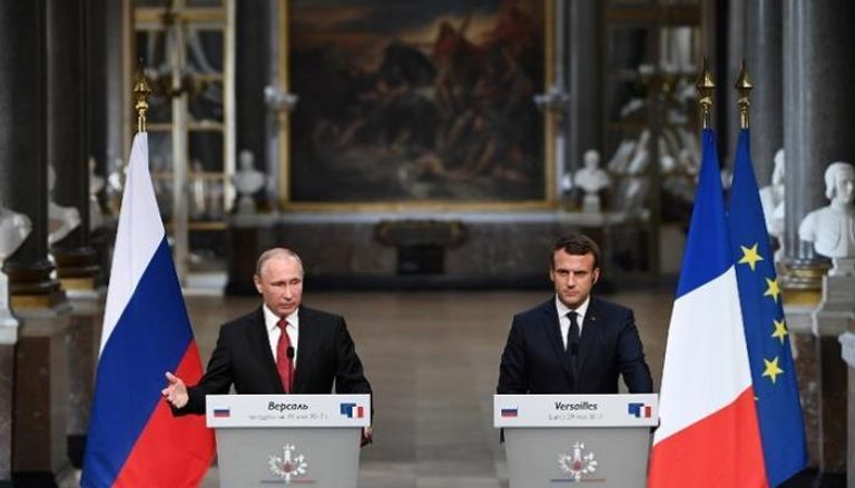 الرئيس الفرنسي ونظيره الروسي - أرشيفية