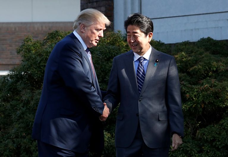 الرئيس الأمريكي دونالد ترامب يلقي خطابا أمام برلمان كوريا الجنوبية