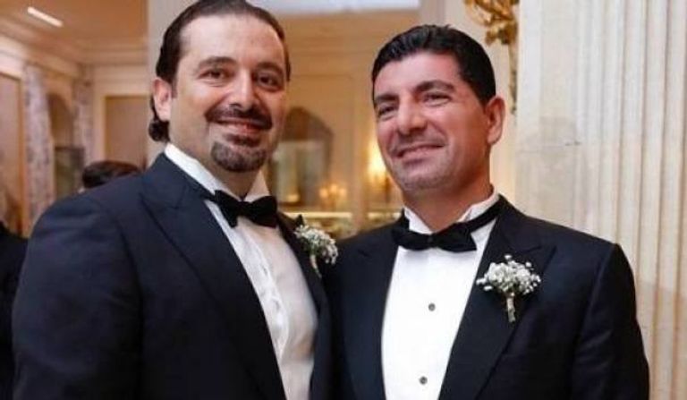 سعد الحريري برفقة شقيقه الأكبر بهاء الحريري