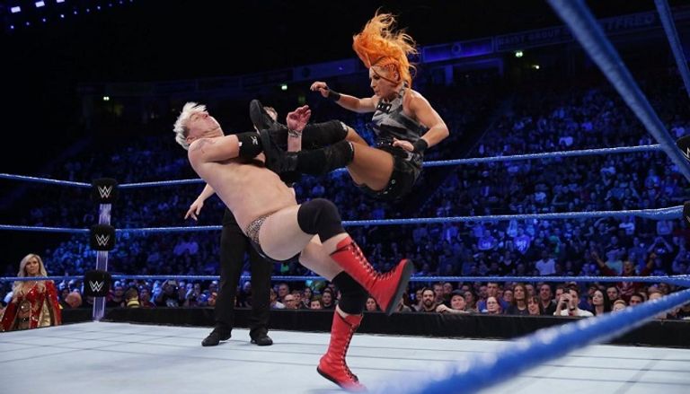 بيكي لينش بعد الفوز