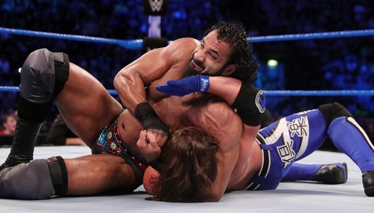 إيه جيه ستايلز بعد الفوز ببطولة WWE