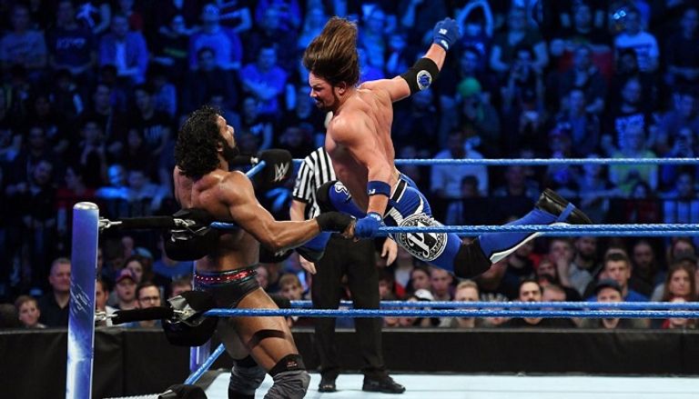 إيه جيه ستايلز بعد الفوز ببطولة WWE