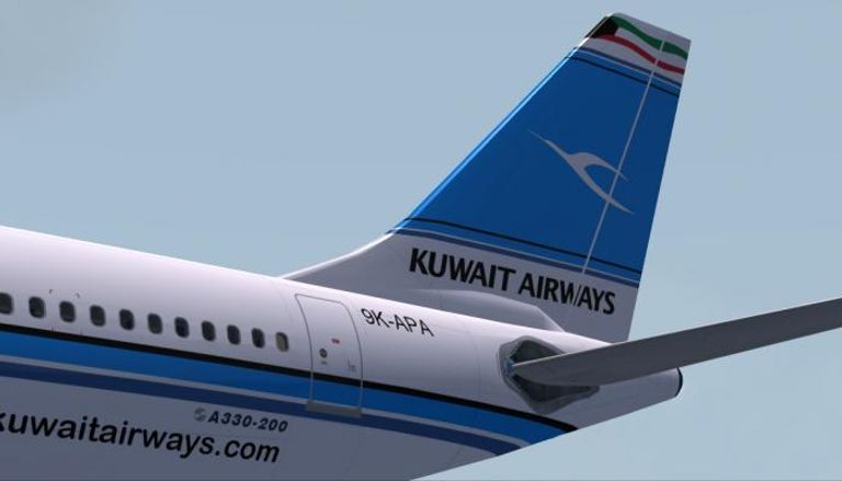 إحدى طائرات الخطوط الكويتية