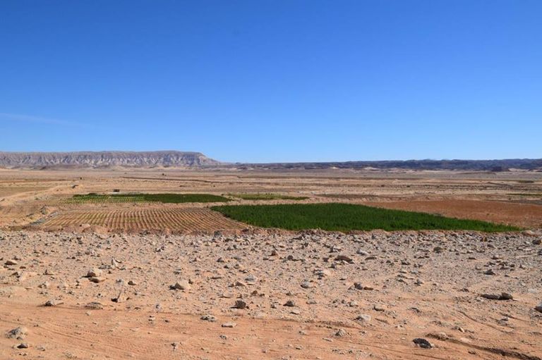 أحد المخابئ الذي تستخدمه عناصر تكفيرية في وسط سيناء