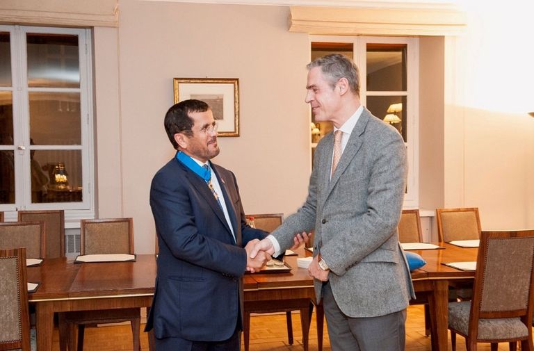 معضد حارب مغيير الخييلي سفير دولة الإمارات لدى باريس