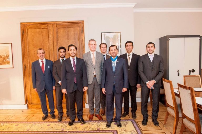 معضد حارب مغيير الخييلي سفير دولة الإمارات لدى باريس