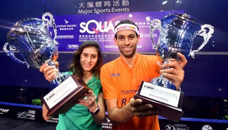 سيطرة مصرية على لقب بطولة هونج كونج المفتوحة للإسكواش