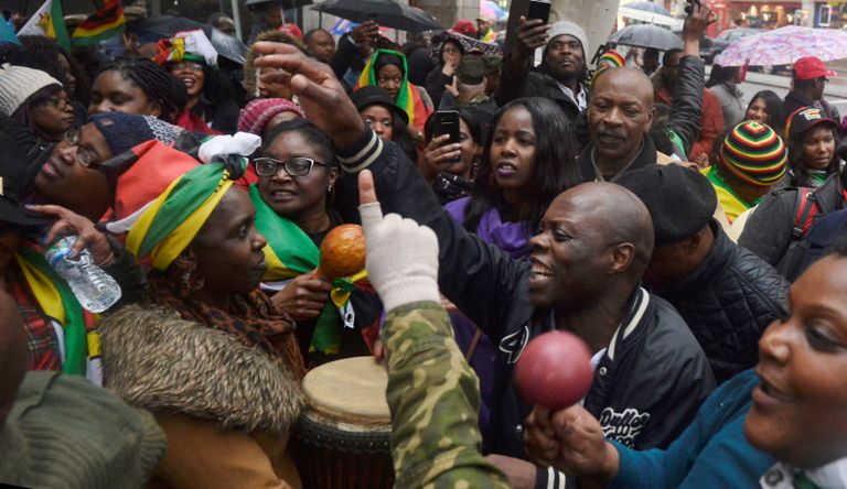 الرئيس الزيمبابوي روبرت موجابي