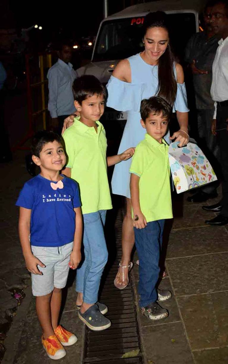 عيد ميلاد حفيدة باتشان