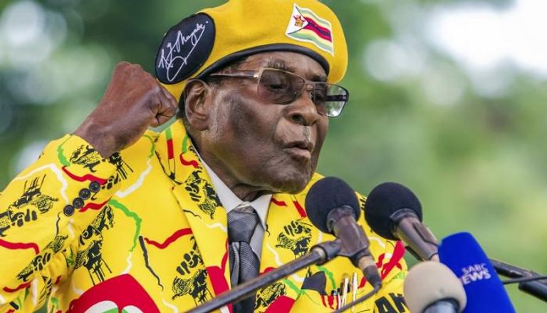  رئيس  زيمبابوي روبرت موجابي 