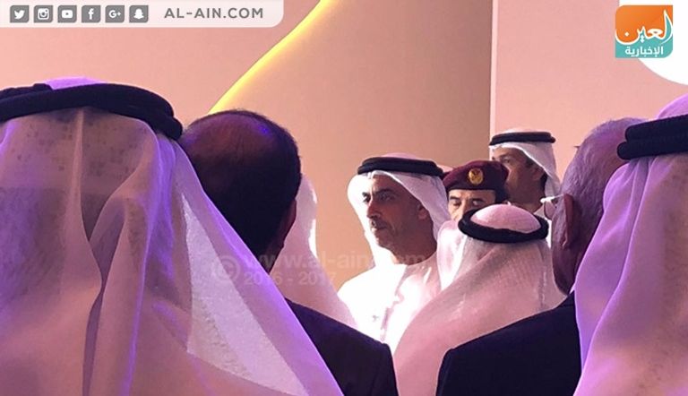 الشيخ سيف بن زايد آل نهيان يفتتح المعرض المصاحب لـ
