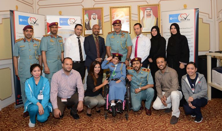 تحقيق أمنية طالبة إماراتية من ذوي الهمم