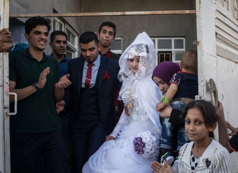أطفال الموصل يستمتعون بالحياة الطبيعية
