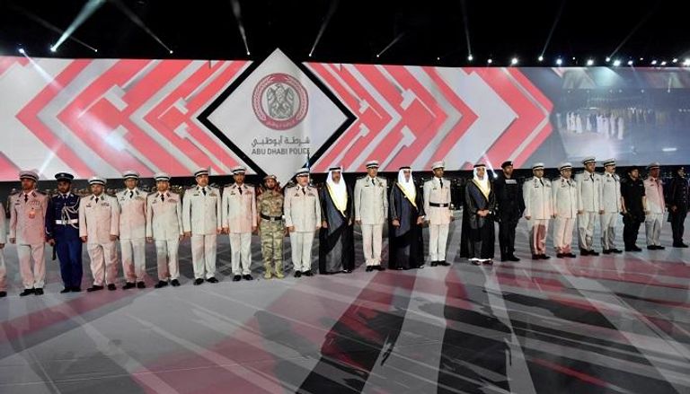 جانب من الاحتفال بمرور 60 عاماً على تأسيس شرطة أبوظبي