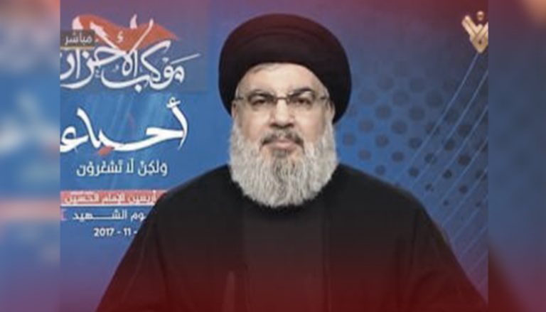 حسن نصر الله الأمين العام لميليشيات حزب الله