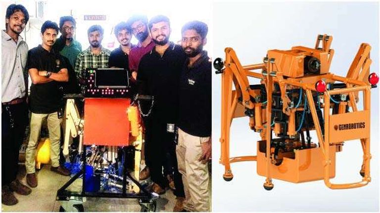 8 مهندسين شباب بولاية كيرالا لديهم حل لوفيات المجاري بالهند