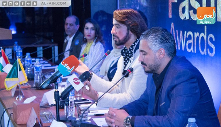 هاني البحيري وعليوة وضيوف المهرجان خلال المؤتمر الصحفي