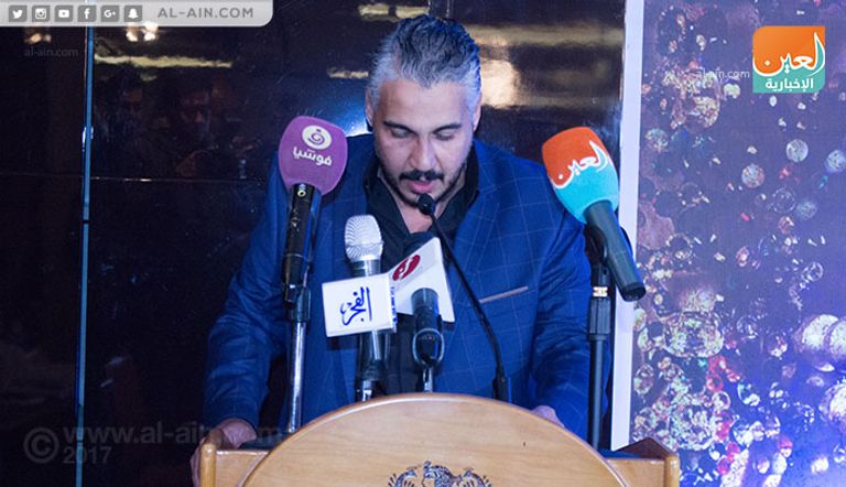 هاني البحيري وعليوة وضيوف المهرجان خلال المؤتمر الصحفي