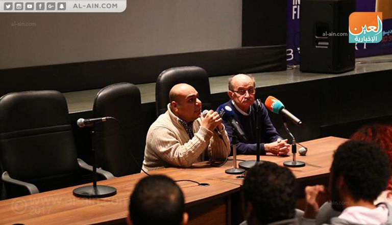 يوسف شريف رزق الله والناقد محمد عاطف