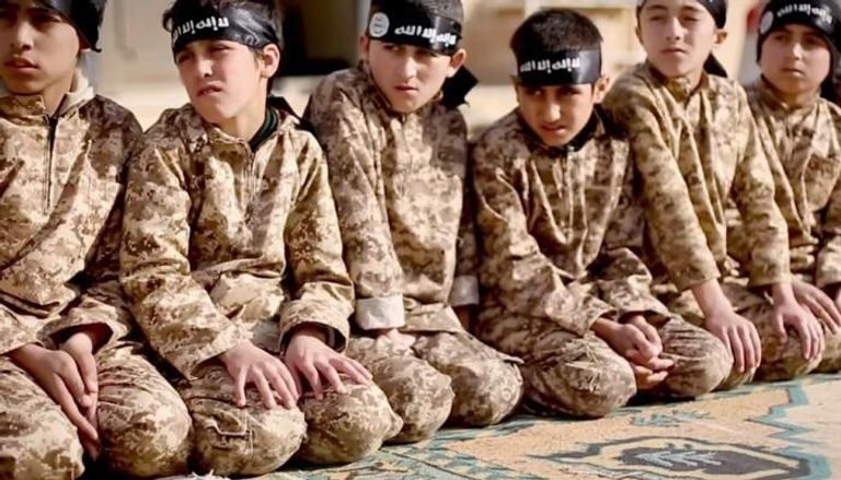 أطفال تم تجنيدهم في داعش - أرشيفية