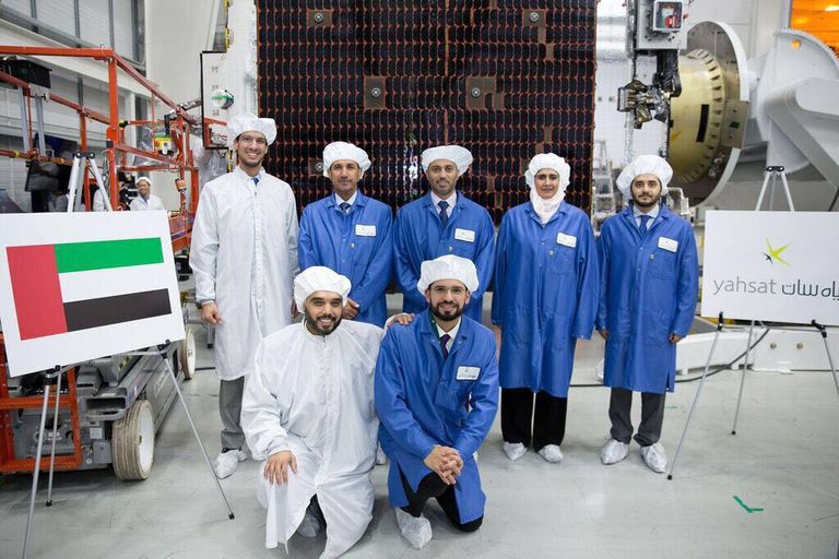 أعضاء الوفد الإماراتي الزائر للولايات المتحدة الأمريكية