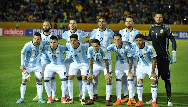 منتخب  الأرجنتين يعسكر في برشلونة قبل المونديال