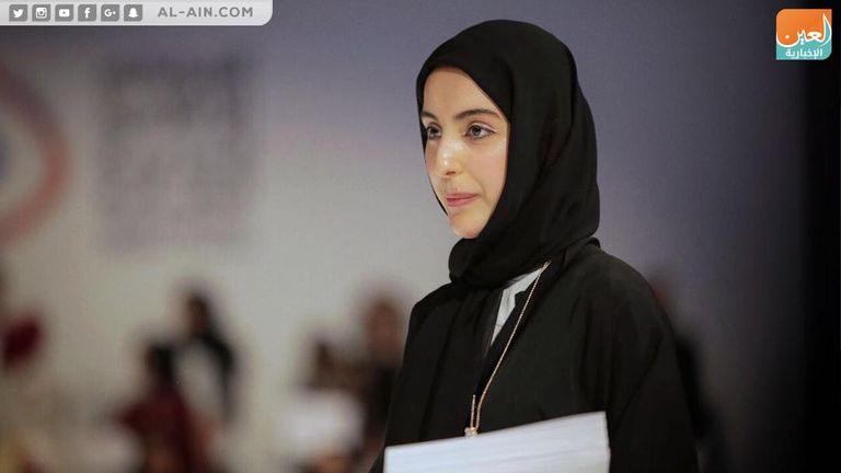 الشيخ منصور بن زايد آل نهيان وشما المزروعي