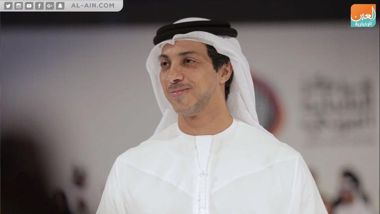 الشيخ منصور بن زايد آل نهيان وشما المزروعي