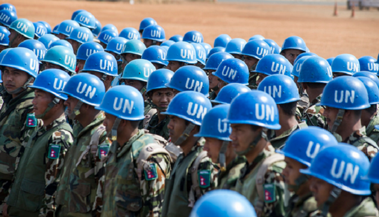 قوات حفظ سلام تابعة للأمم المتحدة