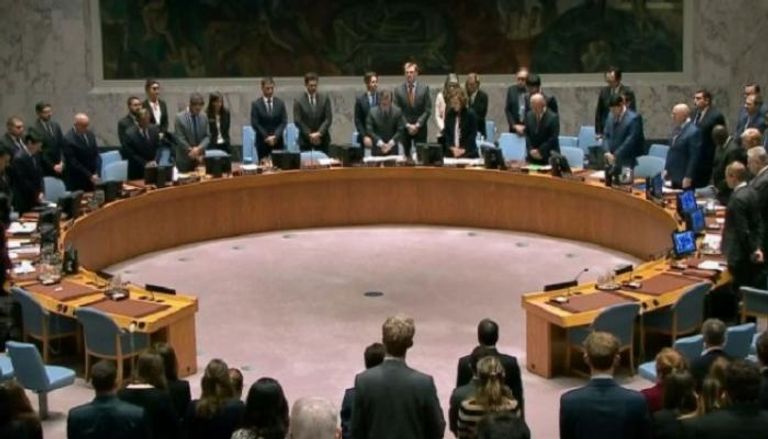 أعضاء مجلس الأمن يقفون دقيقة حدادا على ضحايا الهجوم الإرهابي في سيناء