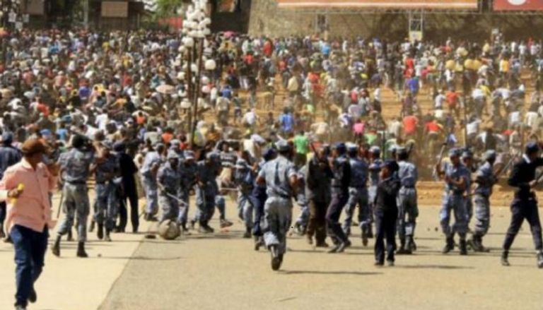 الأمن الإثيوبي يفرق مظاهرات اندلعت بسبب أعمال العنف بالبلاد- أرشيفية