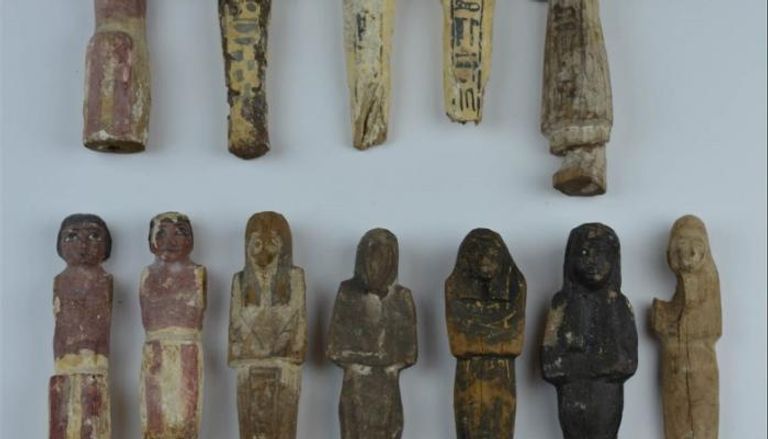 القطع الأثرية التي أهدتها الشارقة لمصر تعرض لأول مرة خلال الاحتفالية 